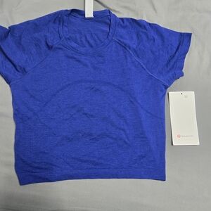 Lululemon Athletica Royal Blue Crew Neck Tee